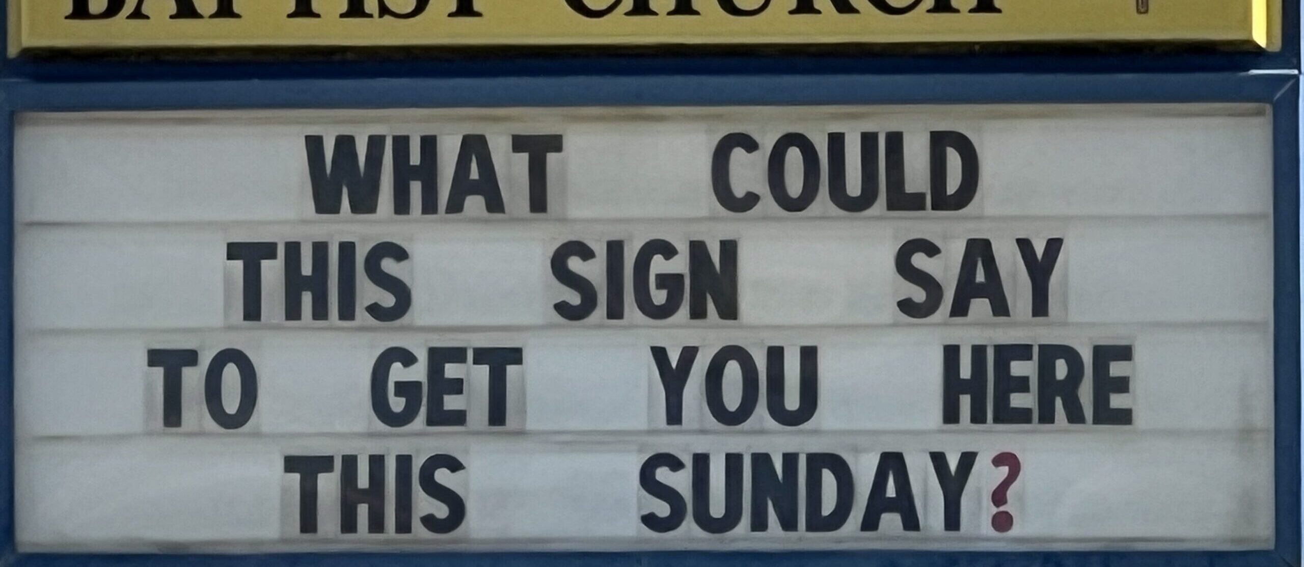 The real problem with churchianity